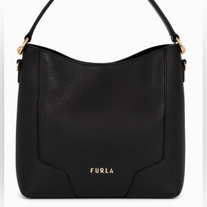 Furla Black Leather Bag